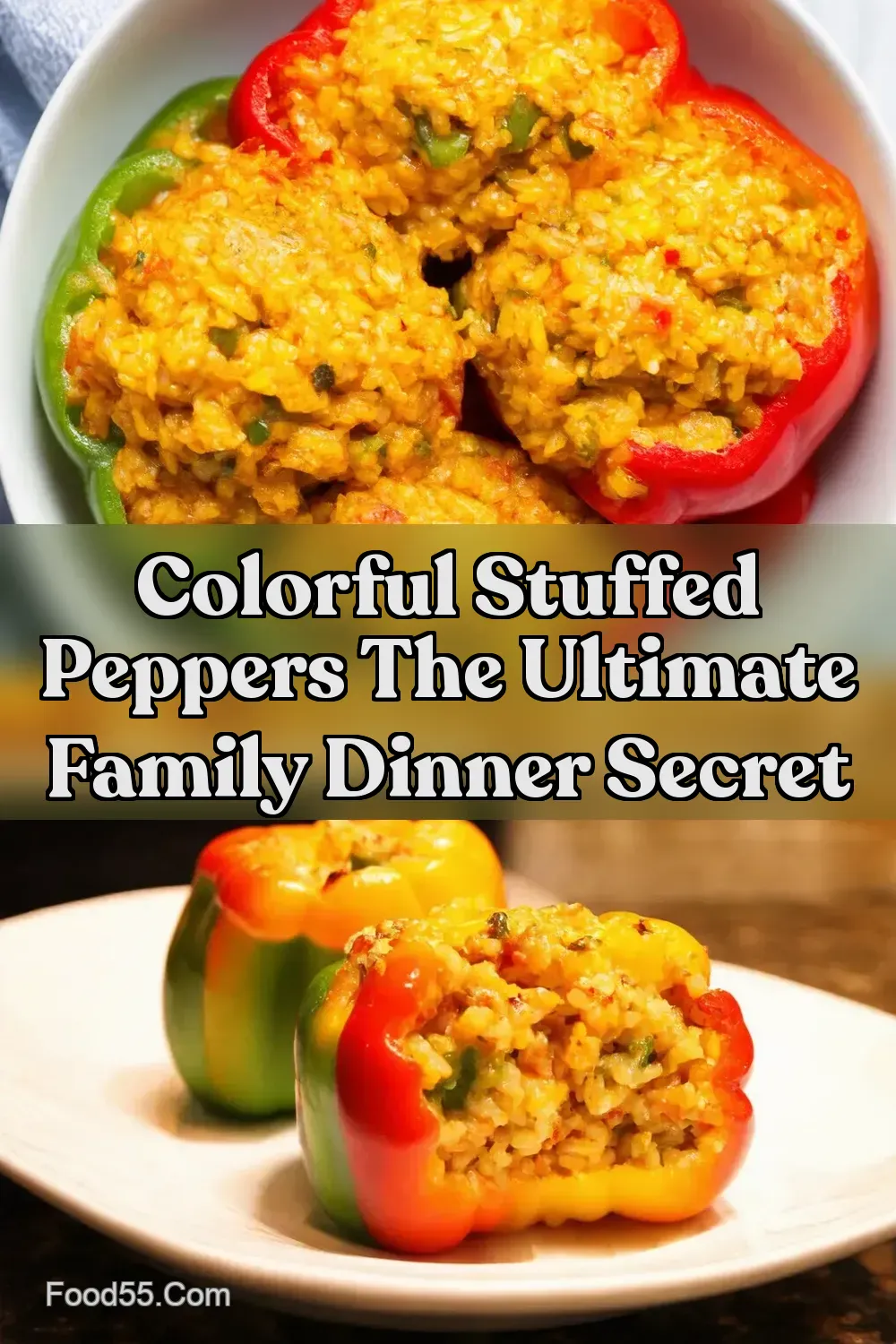 My Rainbow Peppers and Rice Stuffed Recipe - Food55