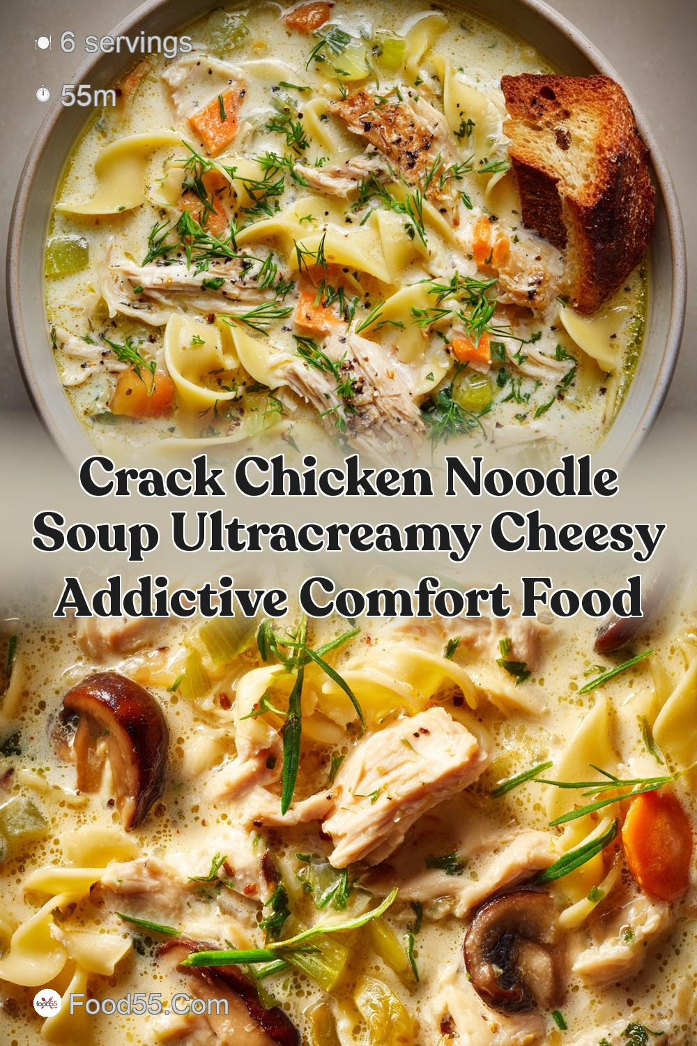 Crack Chicken Noodle Soup The Ultimate Creamy Winter…