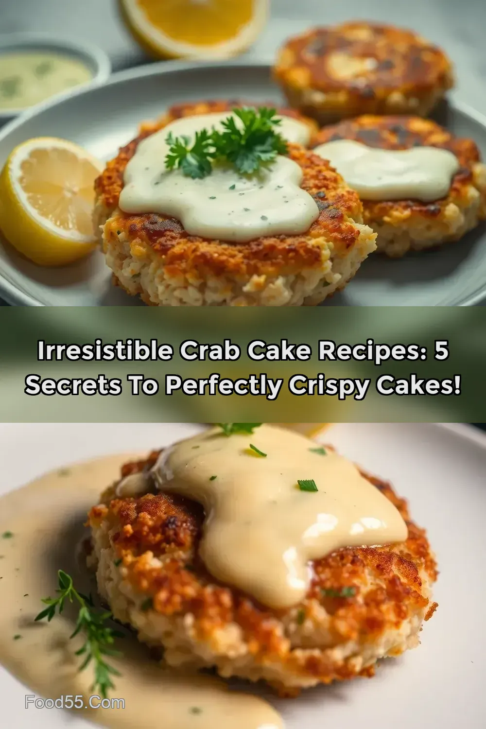 Delicious Imitation Crab Recipes: Crispy Crab Cakes with…