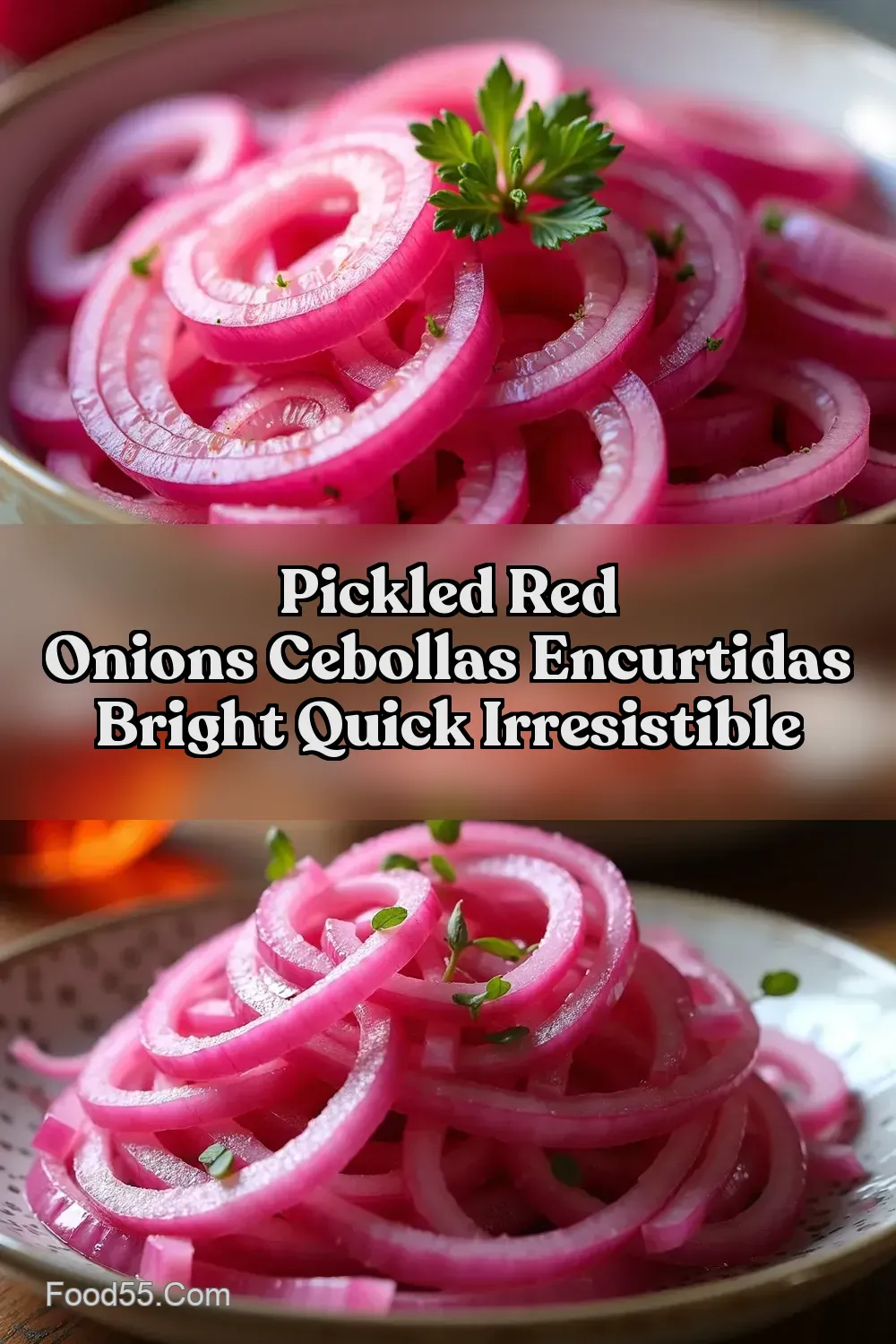 How To Make Pickled Red Bright Tangy QuickPickled Onions -…