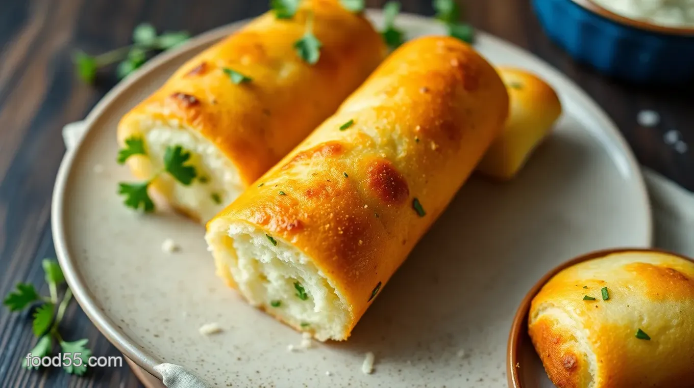 Garlic Bread Cylinders