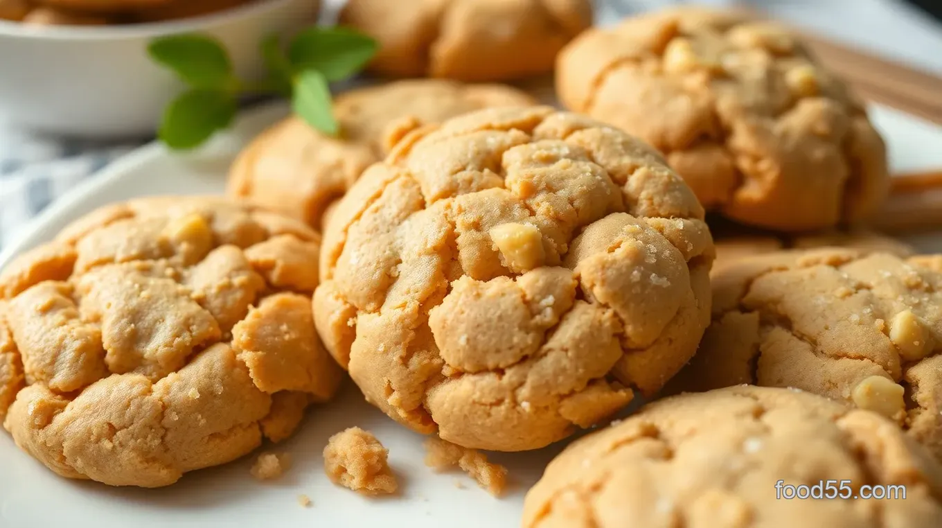 2-Ingredient Peanut Butter Cookies