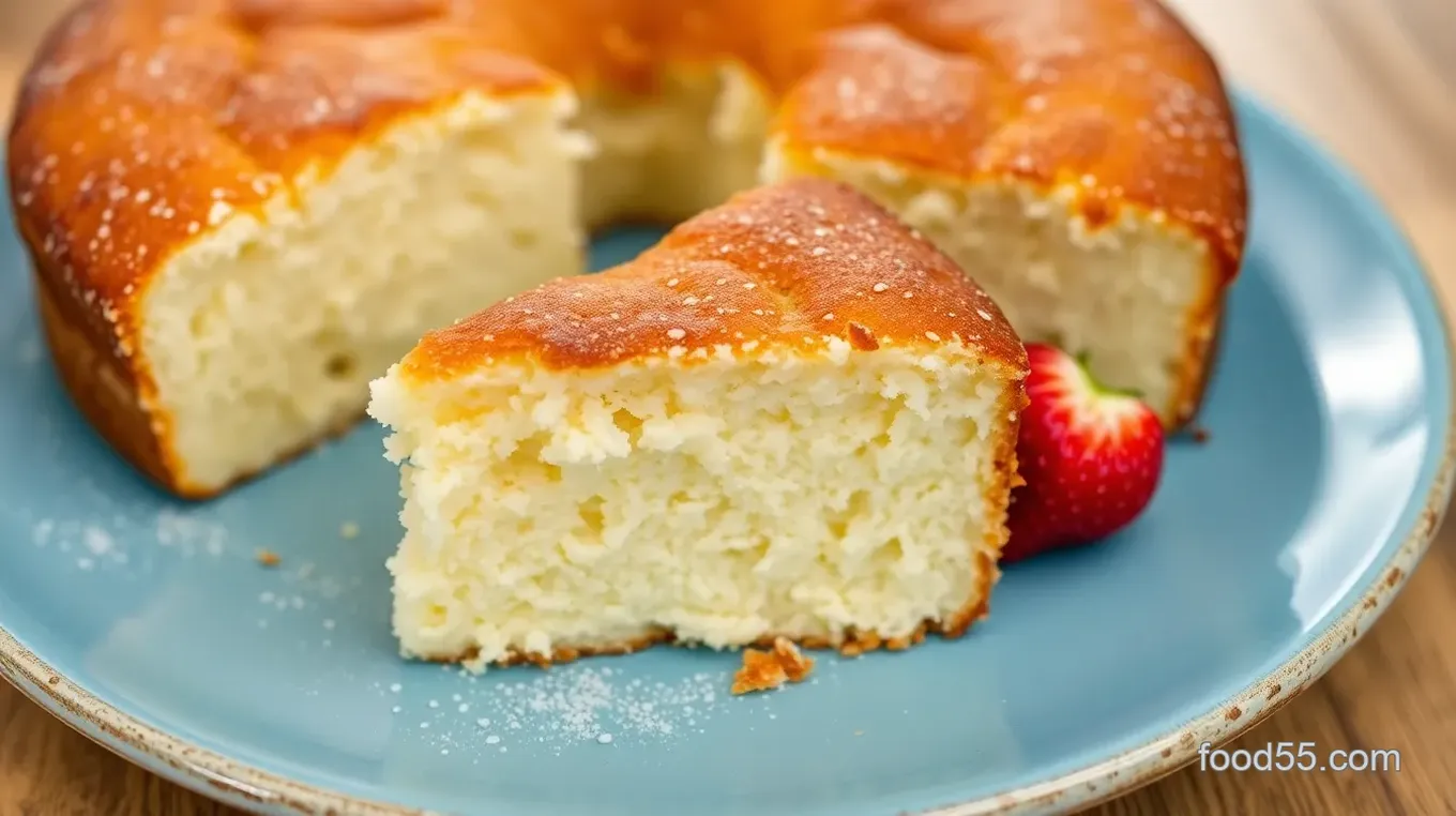 Fluffy Soufflé Yogurt Cake