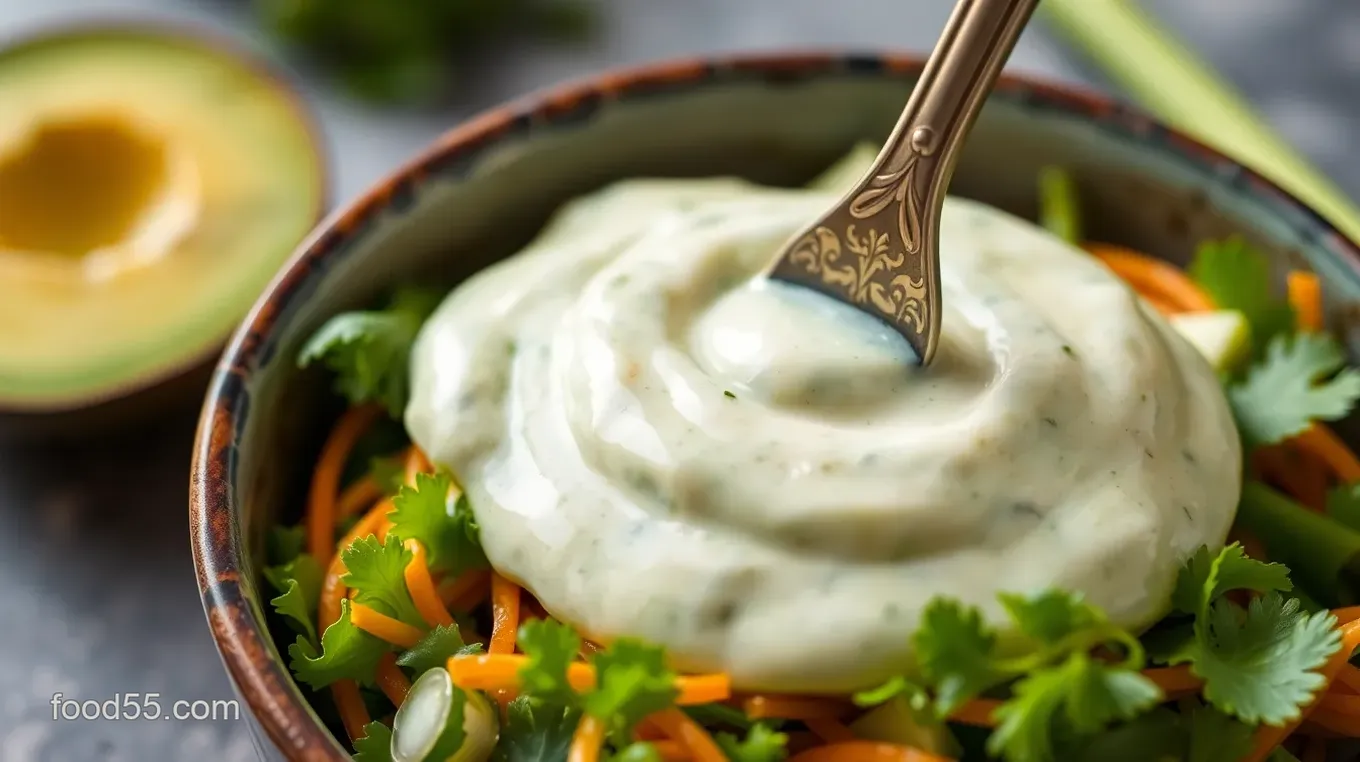 Creamy Cilantro Lime Salad Dressing