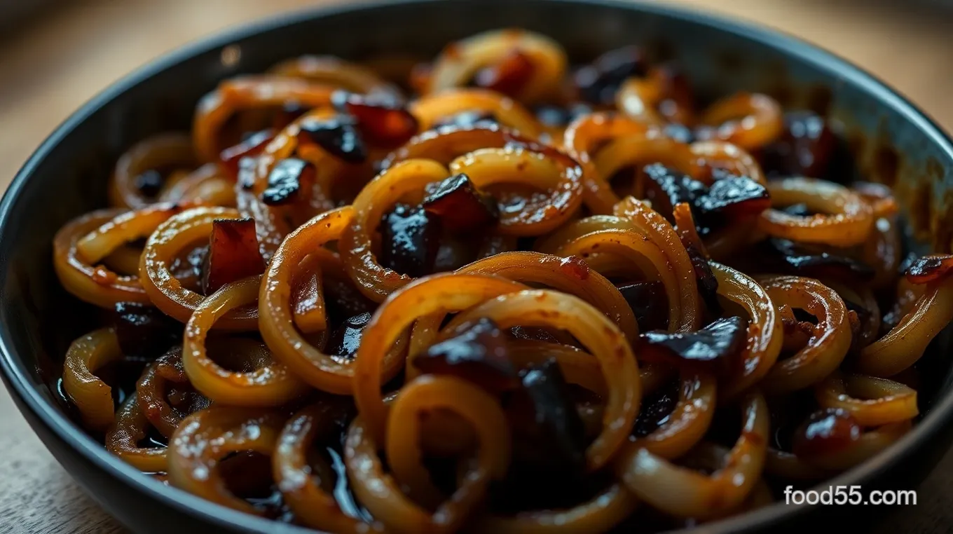 Caramelized Cippolini Onions with Balsamic Glaze