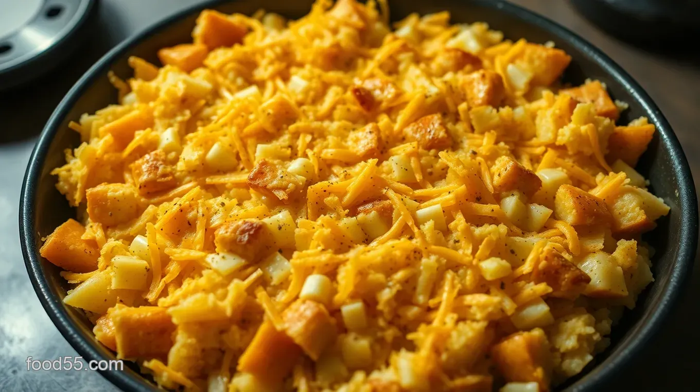 Heavenly Funeral Potatoes: My Family' s Favourite Cheesy Casserole Heavenly Funeral Potatoes: Comforting Cheesy Potato Casserole