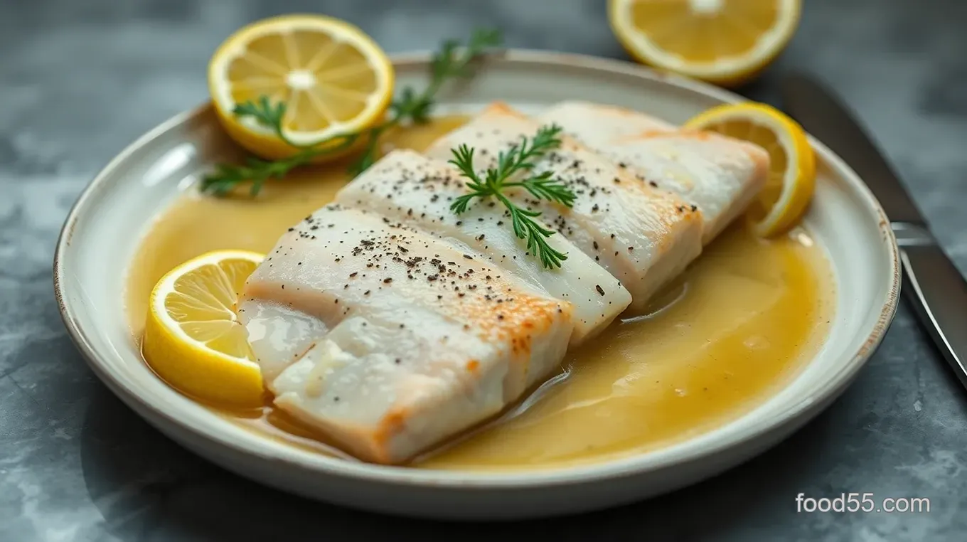 Pan-Seared Petrale Sole Recipe: Easy Lemon Butter Delight Pan-Seared Petrale Sole with Lemon Butter Sauce