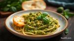 Pulsed Pesto with Fresh Basil - Quick & Easy