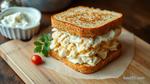 Toast Creamy Chicken Sandwich in 10 Mins