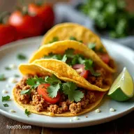 How to make the quickest 15Minute Ground Turkey Tacos My GoTo