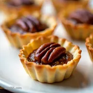 15 Minute Pecan Phyllo Tarts Quick Flaky Mini Pecan Tartlets