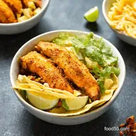 6Minute Air Fryer Fish Taco Bowls My Weeknight Secret
