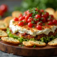 Easy 7 Layer Greek Dip My Favorite Mediterranean Party Platter