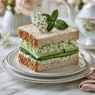 Crisp Cucumber Tea Sandwiches