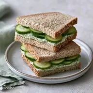 Afternoon Tea Cucumber Sandwiches: Crisp