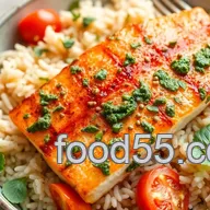 Easy & Juicy Air Fry Pesto Salmon Delicious Bowls in 30: My Family's Favorite!