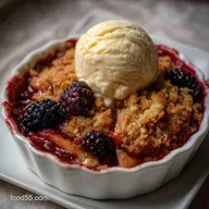 Apple Blackberry Crumble Recipe Ultimate Crisp Topping