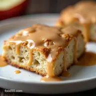 Fluffy Apple Scones with Brown Butter Spiced Glaze Recipe