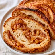 Apple Cinnamon Sourdough Bread for 1 Loaf