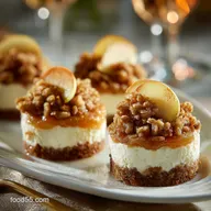 Apple Crisp Mini Cheesecakes: Easy, Individual Fall Dessert Recipe