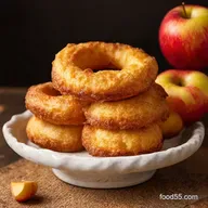 Apple Fritter Rings Recipe Crispy Easy Like Mum Makes