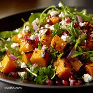 Autumn Chopped Salad: Roasted Butternut, Maple Vinaigrette