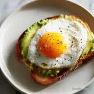 Healthy Breakfast Idea with Avocado: Velvety & Crisp