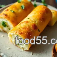 Irresistibly Tasty Bake Garlic Bread Cylinders | My Family's Best Recipe