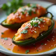 Easy Baked Buffalo Chicken Jalape&ntilde;o Poppers Recipe Perfect Appetizer