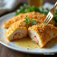 Easy Baked Chicken Cordon Bleu Recipe Golden Crispy