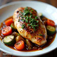 Balsamic Chicken with Roasted Vegetables My Easy Weeknight Glaze