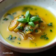 Basil Oil Recipe SO good Bright Easy BasilInfused Oil