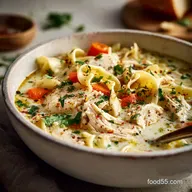 The Best Crack Chicken Noodle Soup: Creamy & Savory