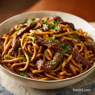 Beef Lo Mein in 30 Minutes: Tender Beef and Silky Noodles