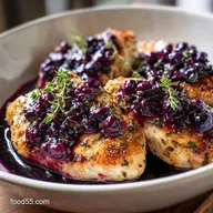 Blueberry Thyme Chicken for 4 Servings