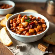 Smoky Bacon & Maple Baked Beans Recipe: Proper Comfort Food!