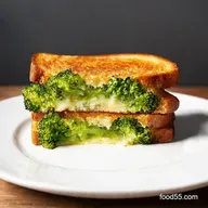 Broccoli Havarti Grilled Cheese GrownUp Comfort Food