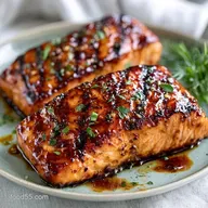 Brown Sugar Grilled Salmon for 4 Servings