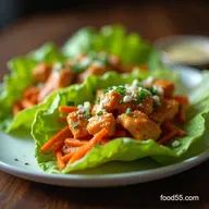 Easy Buffalo Chicken Lettuce Wraps Recipe 30 Minutes
