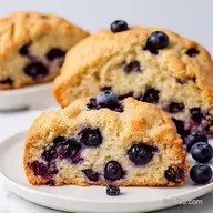 Almond Blueberry Scones My Bursting Berry Scone Recipe
