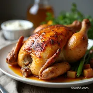 Juicy Buttermilk Marinated Air Fryer Whole Chicken Recipe