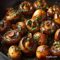 Sauteed Mushrooms with Buttery Garlic Sauce: The Best Quick Umami Side