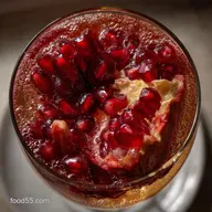 Must Try New Years Eve Cocktail with Champagne and Pomegranate