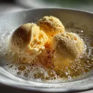 Champagne Sorbet: Effervescent Palate Cleanser