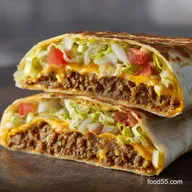 Cheeseburger Crunch Wrap Supreme Taco Bell at Home