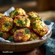 Cheesy Broccoli Tots: Crispy Baked Bites Under 30 Min Prep