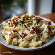 Chicken Bacon Ranch Pasta: Creamy Ready in 50 Minutes