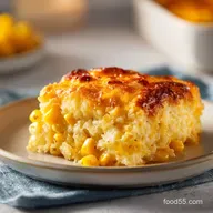 Cheesy Corn Bake in 45 Minutes: Creamy and Golden Side Dish