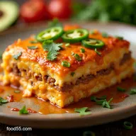 Cheesy Mexican Layer Dip My GoTo Baked SevenLayer Dip