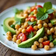 Chickpea Avocado Salad Creamy Bright ProteinPacked My GoTo